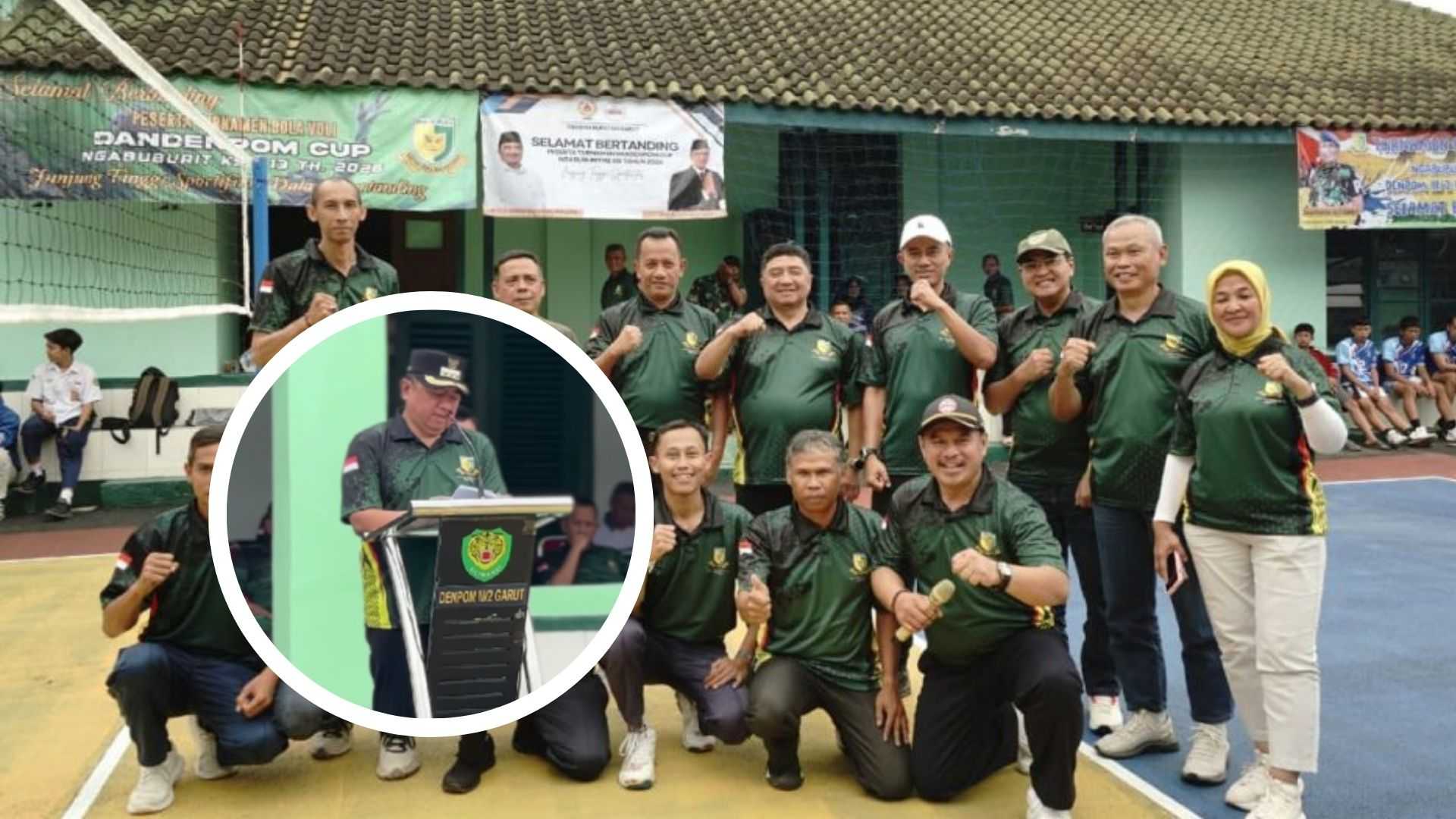 Cetak Bibit Unggul! Bupati Garut Syakur Amin Resmi Buka Turnamen Voli Ngabuburit ke-12